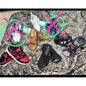 Boys Size 10 Athletic, Dress, Sandal Shoes LOT